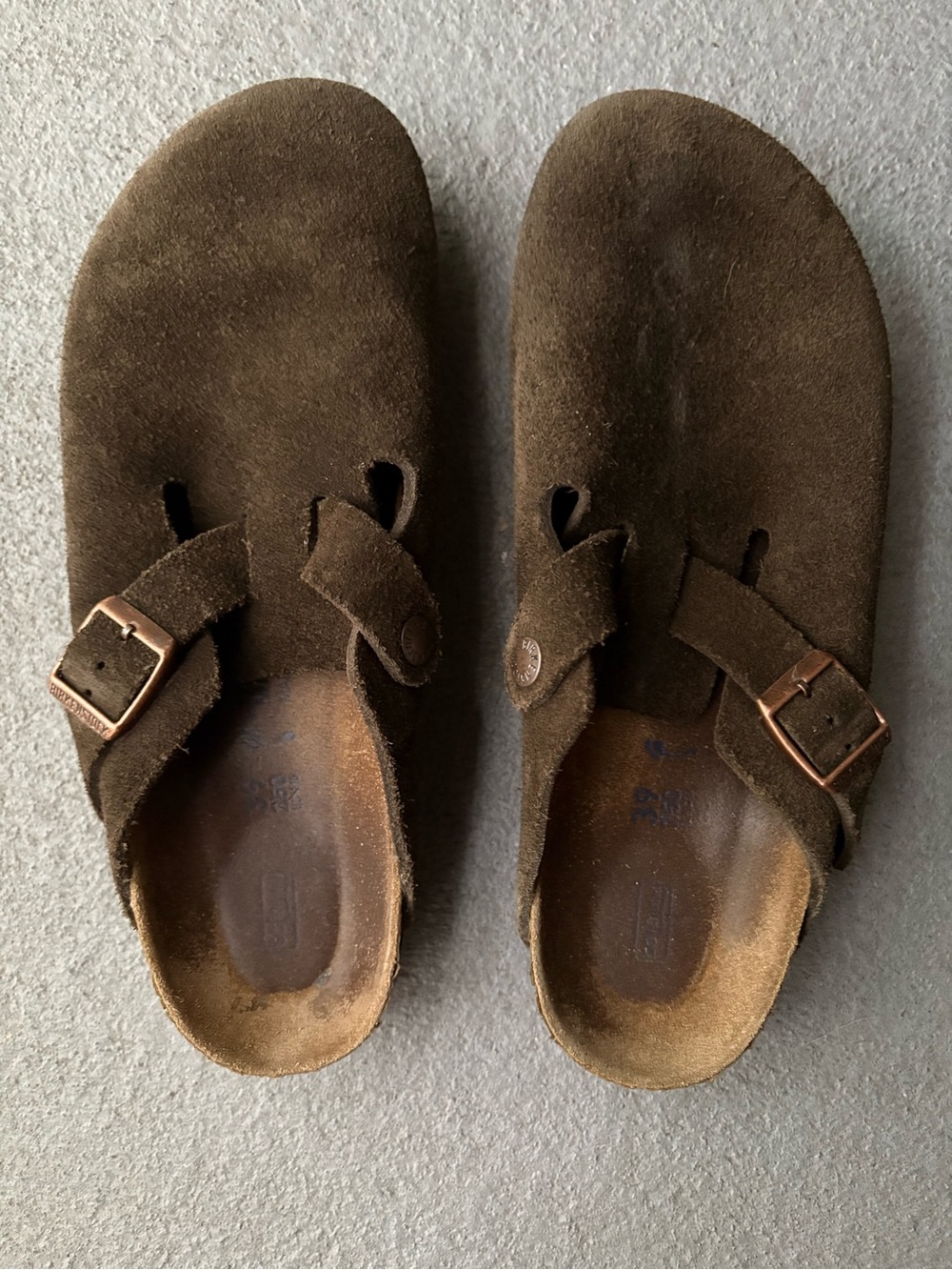 Birkenstock Boston Clogs •Soft Footbed • Mocha Brown• size 39 narrow